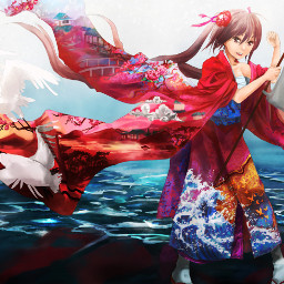 girl kimono